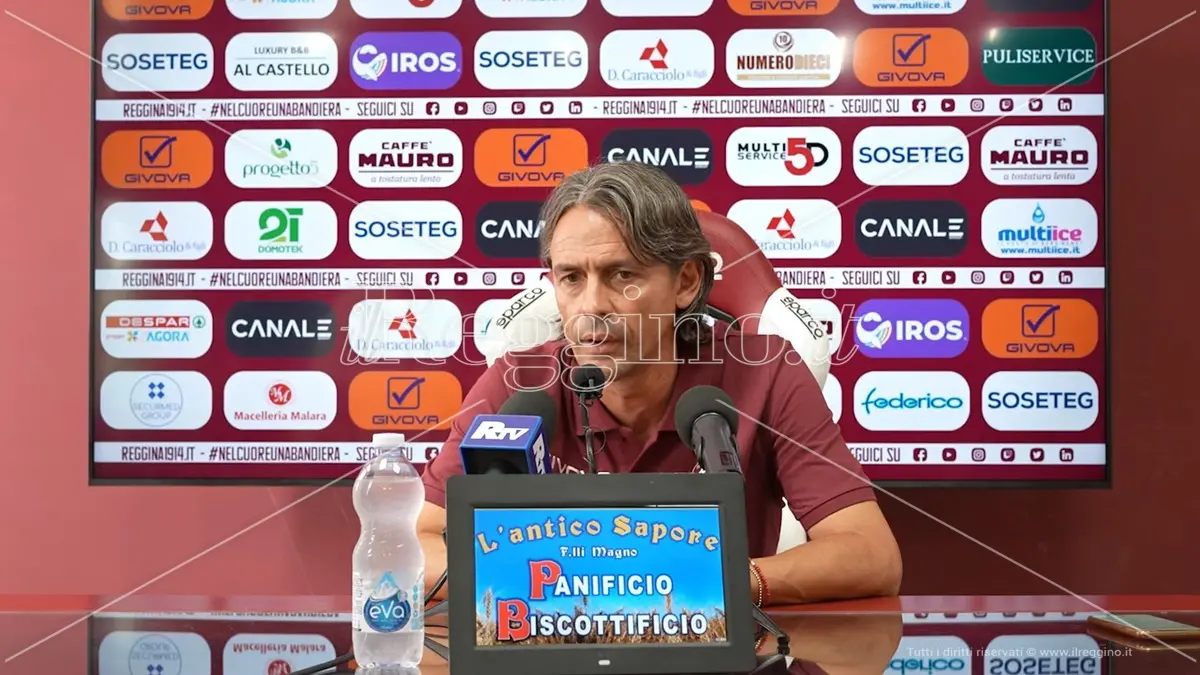 Reggina-Benevento, Inzaghi annuncia un infortunato e carica: «Sarà battaglia»