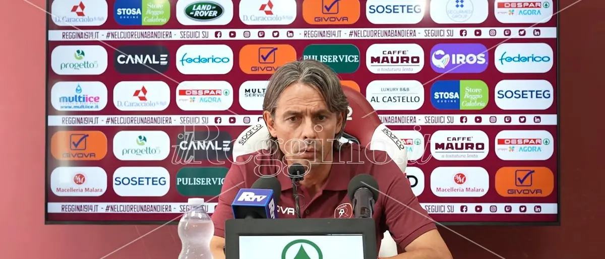 Reggina, Inzaghi sul Cittadella: «Vincono spesso qui, cambiamo rotta»