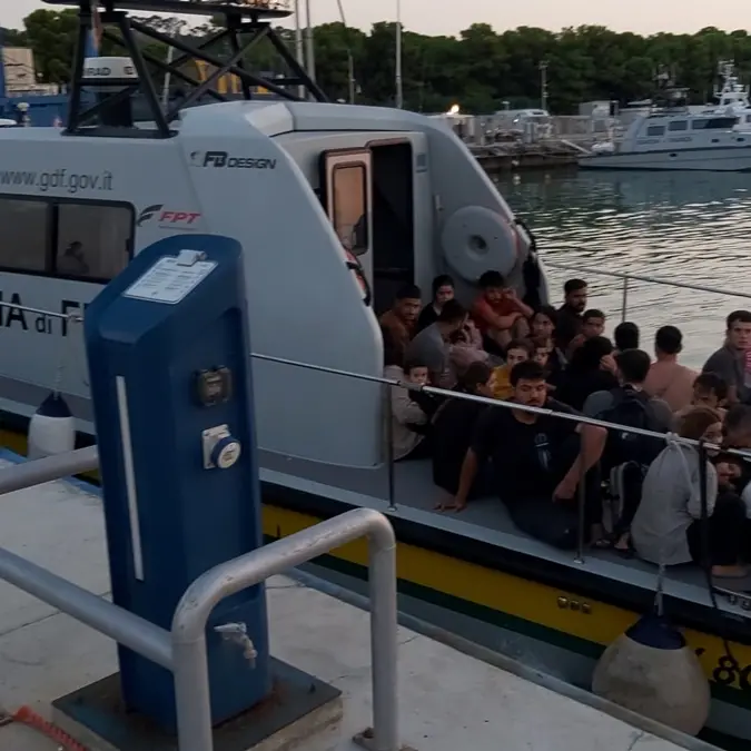 Roccella Ionica, soccorsi 110 migranti
