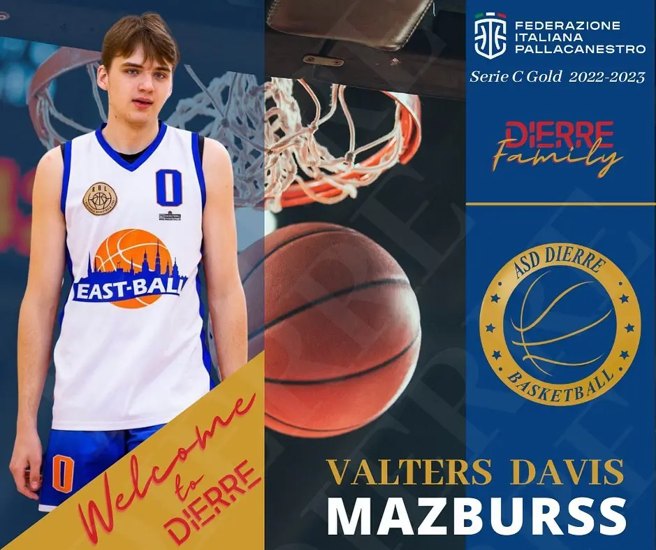 Il primo giocatore lettone della Dierre Basket Reggio Calabria è realtà