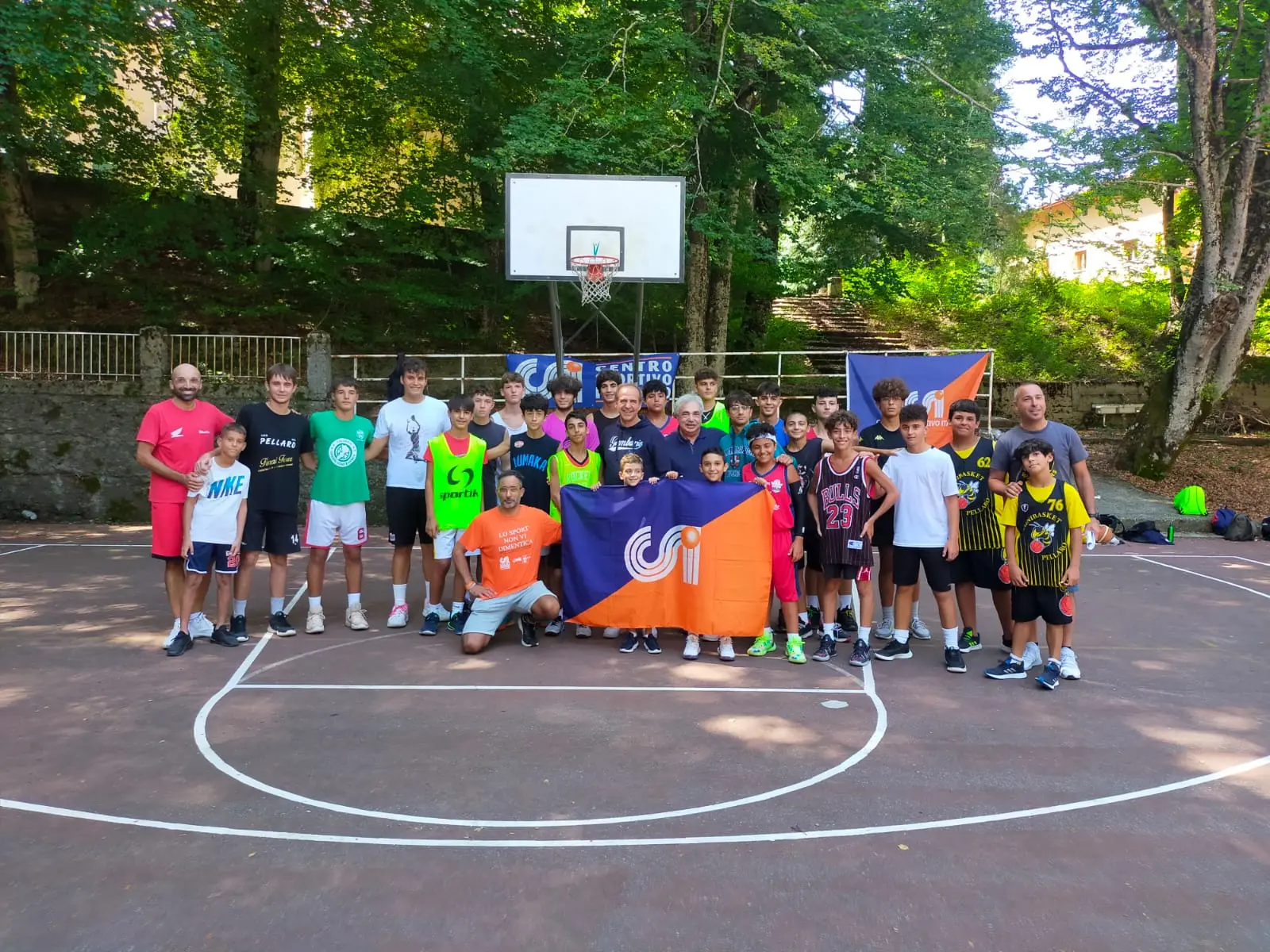 Il basket protagonista al Parco Nazionale dell'Aspromonte