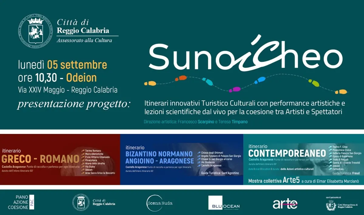 Reggio, lunedì la presentazione del progetto \"Sunoicheo\"