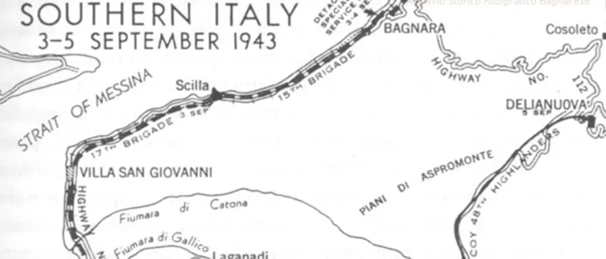 3 settembre 1943, a Reggio lo sbarco degli Alleati nel giorno della firma dell’Armistizio