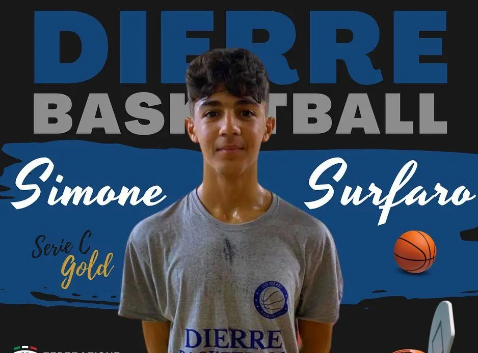 Dierre basket Reggio Calabria, confermato il giovane Simone Surfaro