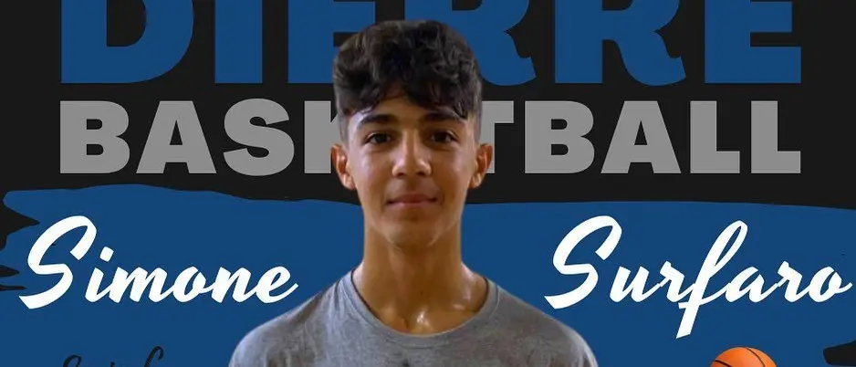 Dierre basket Reggio Calabria, confermato il giovane Simone Surfaro