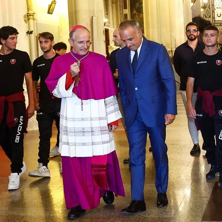Festa della Madonna a Reggio, al Duomo una delegazione della Reggina