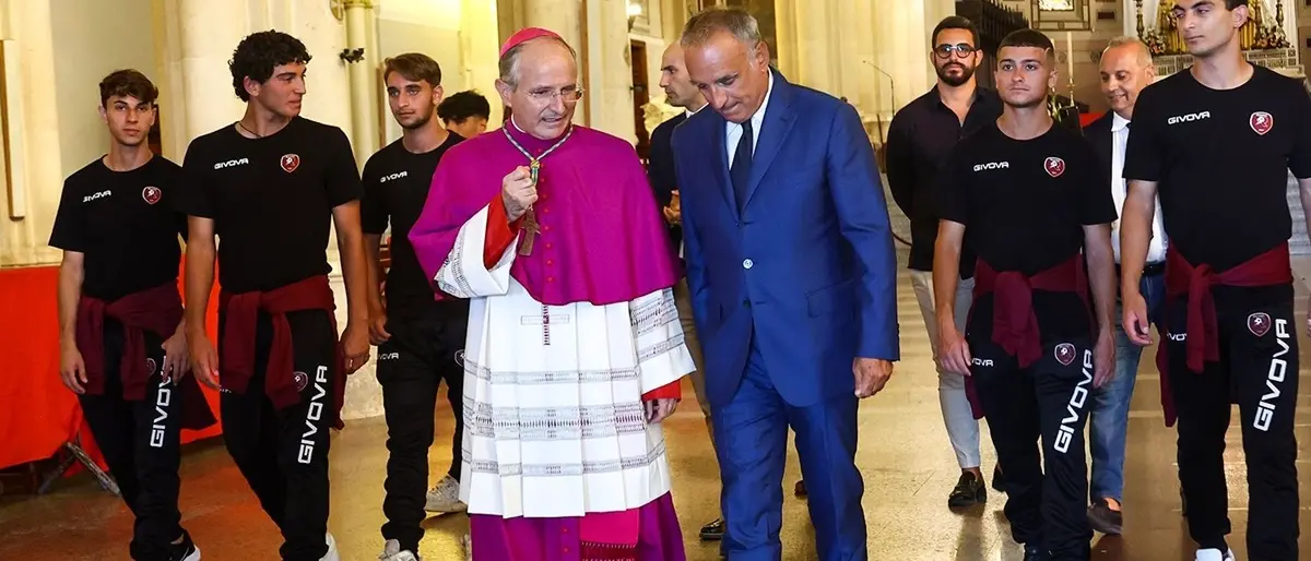 Festa della Madonna a Reggio, al Duomo una delegazione della Reggina
