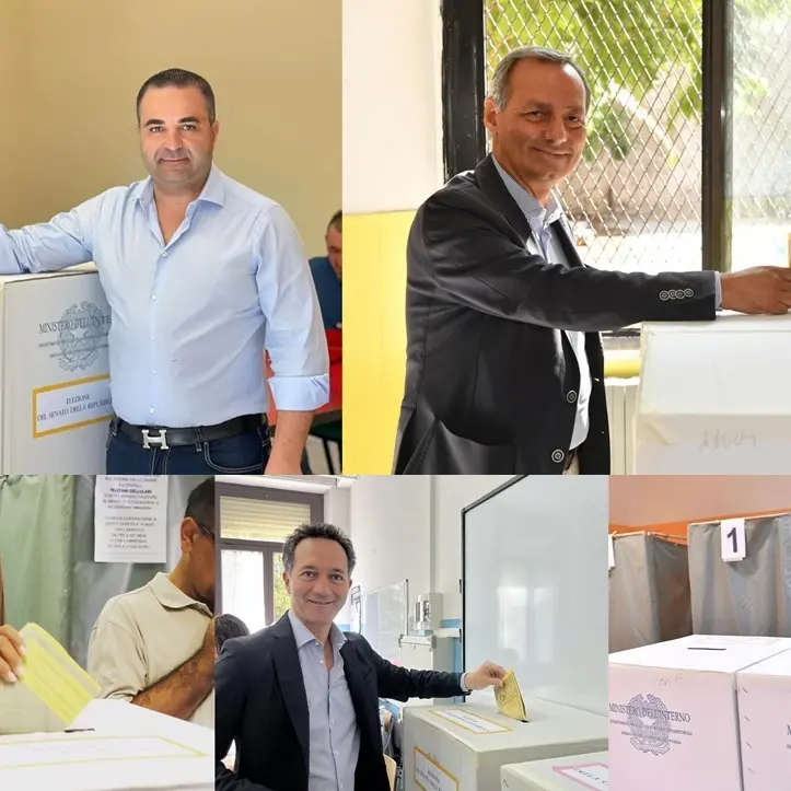 Politiche 2022, i \"big\" reggini al seggio per votare