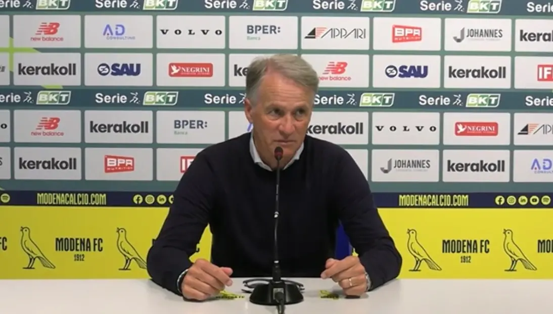 Modena-Reggina, Tesser: «Amaranto hanno tirato poco»