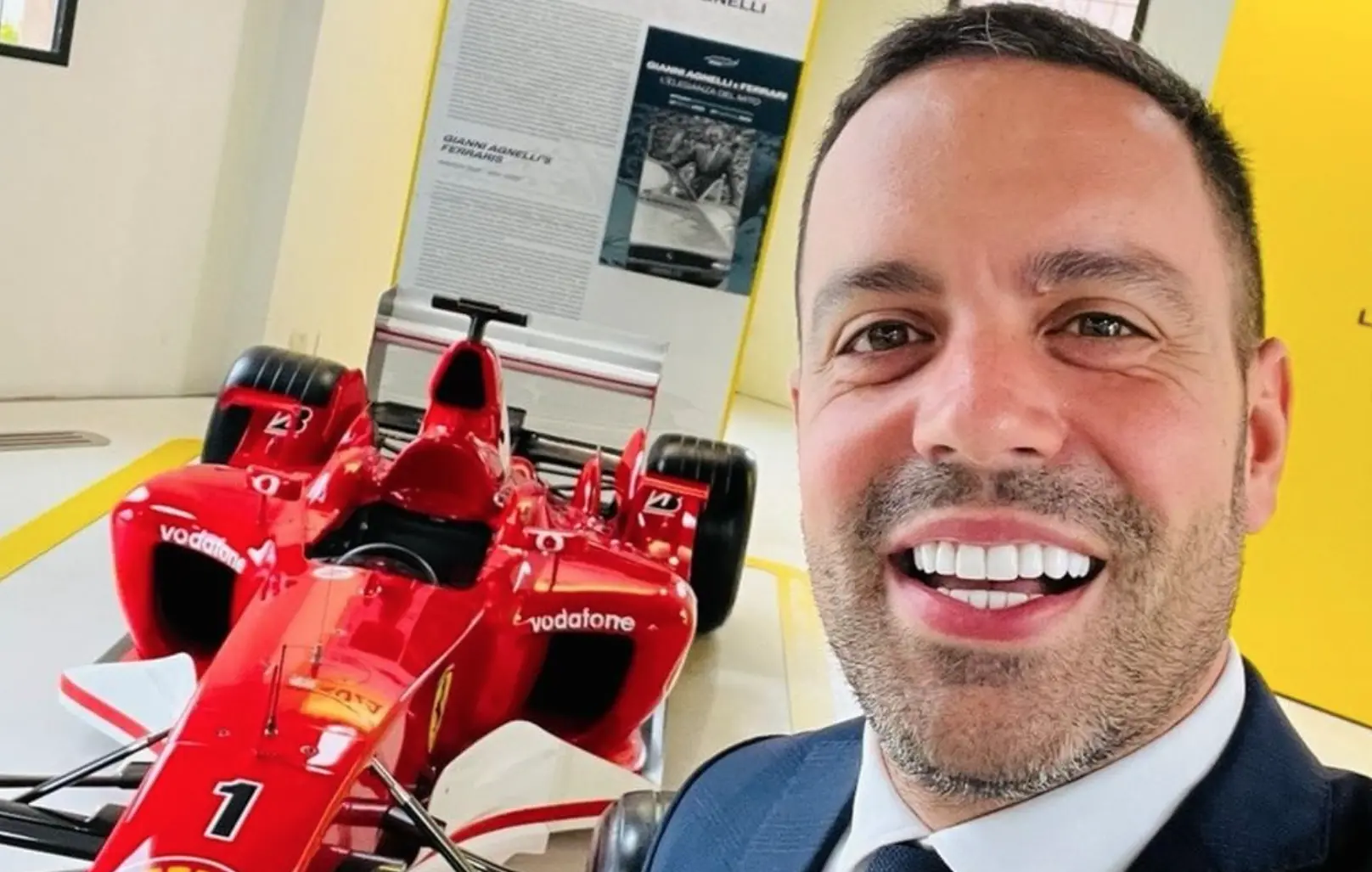 Verso Modena-Reggina, Saladini al museo della Ferrari: «Luogo di grande ispirazione»