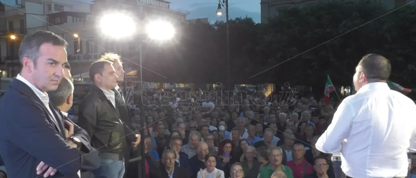 Reggio, Cannizzaro lancia la crociata per riconquistare il Comune: «Pd ridicolo, faremo risorgere la città» - VIDEO