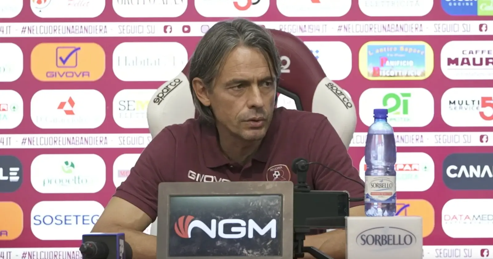 Reggina, Inzaghi verso la Ternana: «Gioca Gori». Poi le novità su Canotto