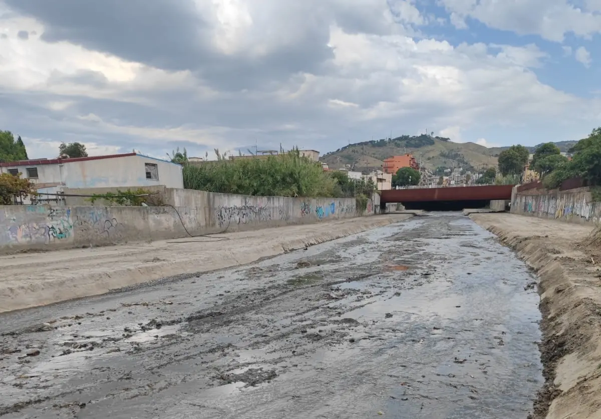 Reggio Calabria, ripulita anche la foce del torrente Annunziata