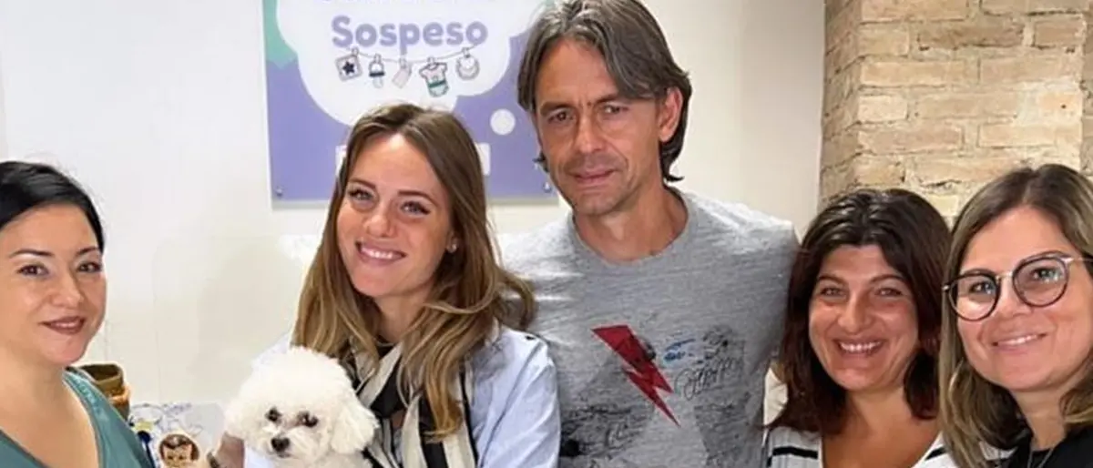 La compagna di Inzaghi: «Aiutiamo \"Corredino sospeso\" e le mamme in difficoltà»