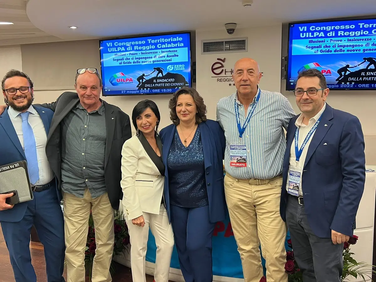 Uilpa e Uilpa Giustizia, gruppo dirigente sindacale reggino eletto nei Consigli Nazionali