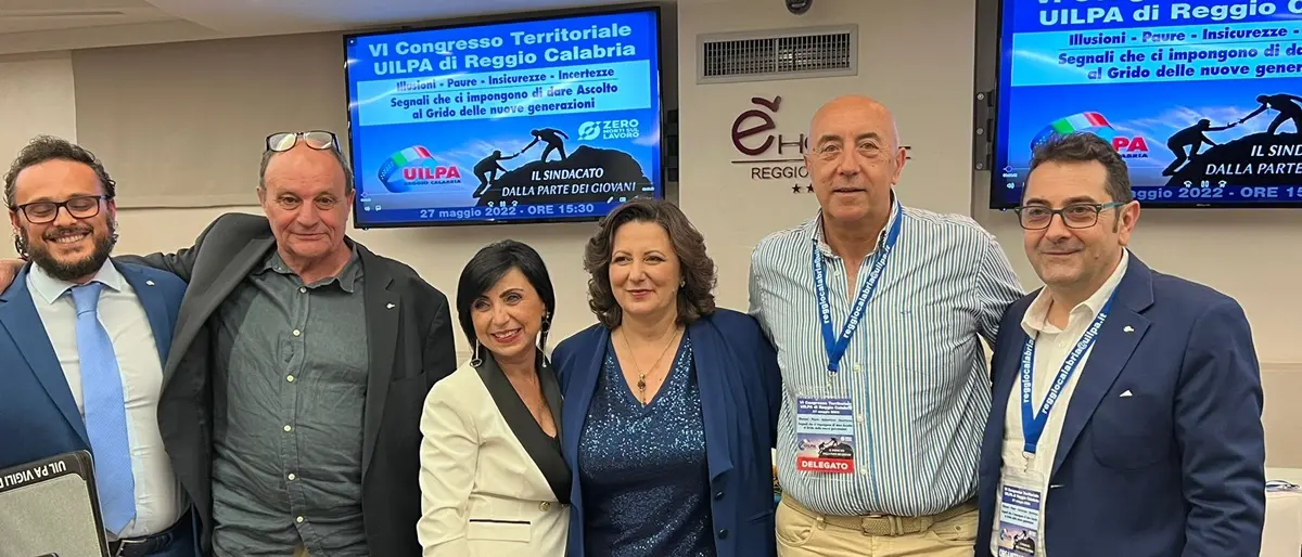 Uilpa e Uilpa Giustizia, gruppo dirigente sindacale reggino eletto nei Consigli Nazionali