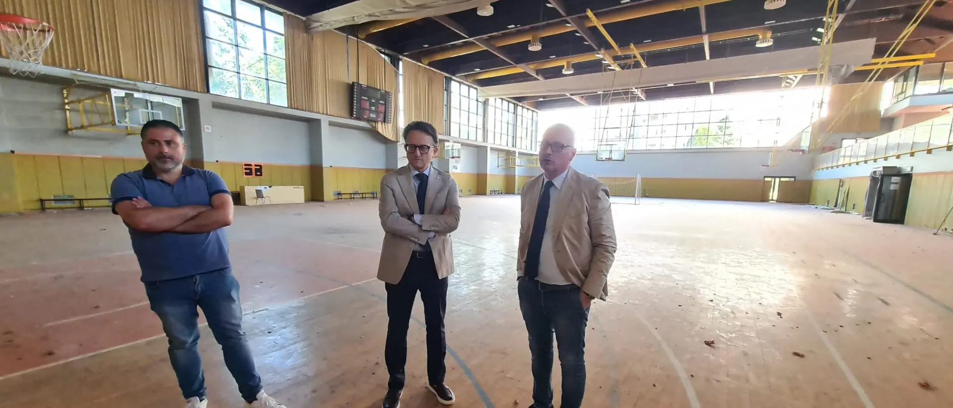 Al via i lavori per il nuovo Pianeta Viola, un milione e mezzo per la casa del basket reggino