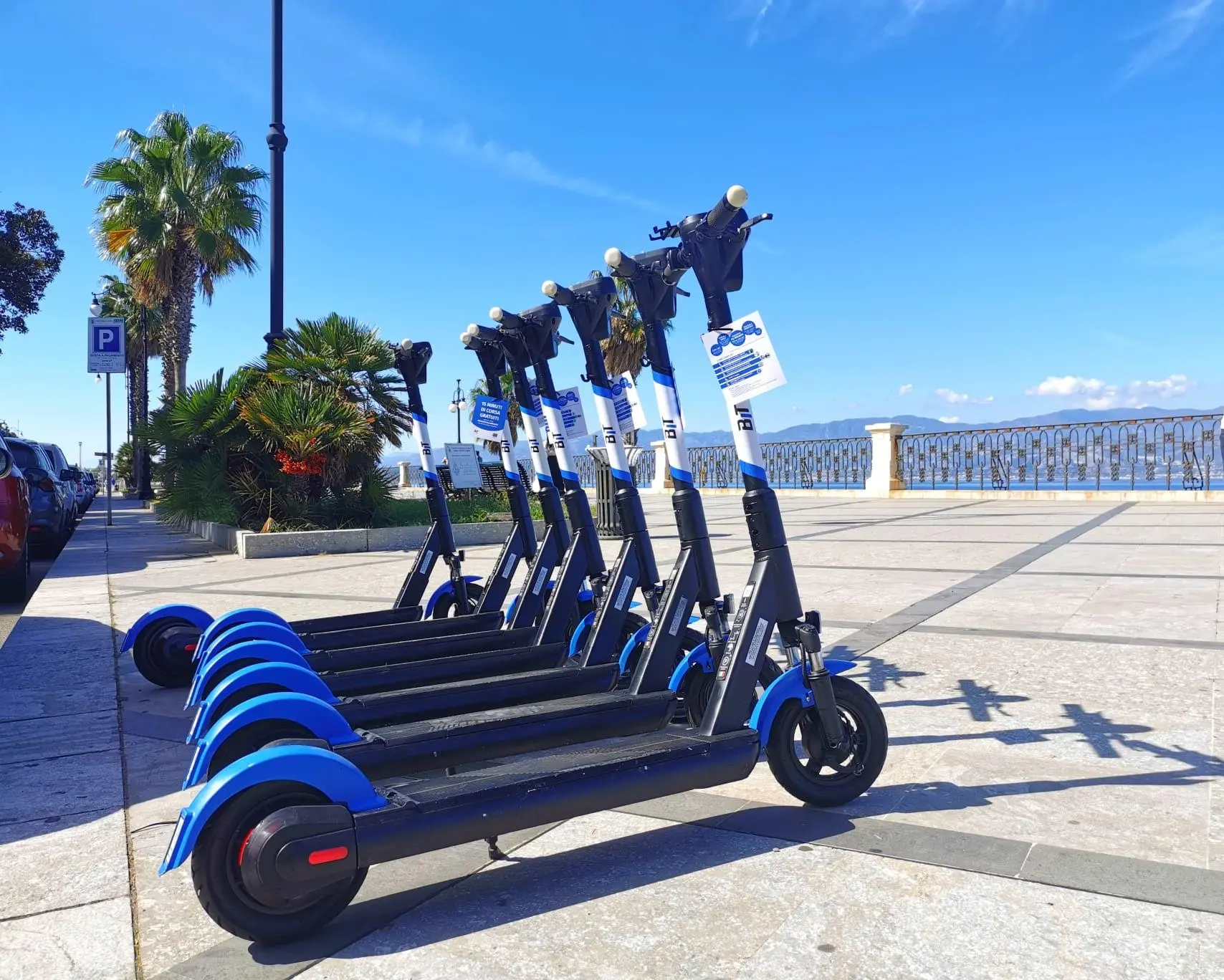 Reggio, da oggi al via il nuovo servizio di noleggio monopattini elettrici