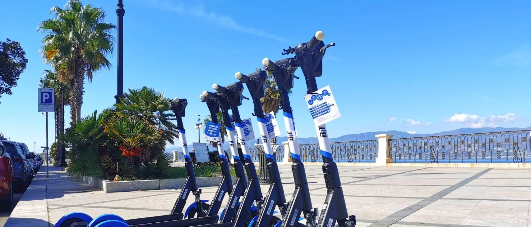 Reggio, da oggi al via il nuovo servizio di noleggio monopattini elettrici