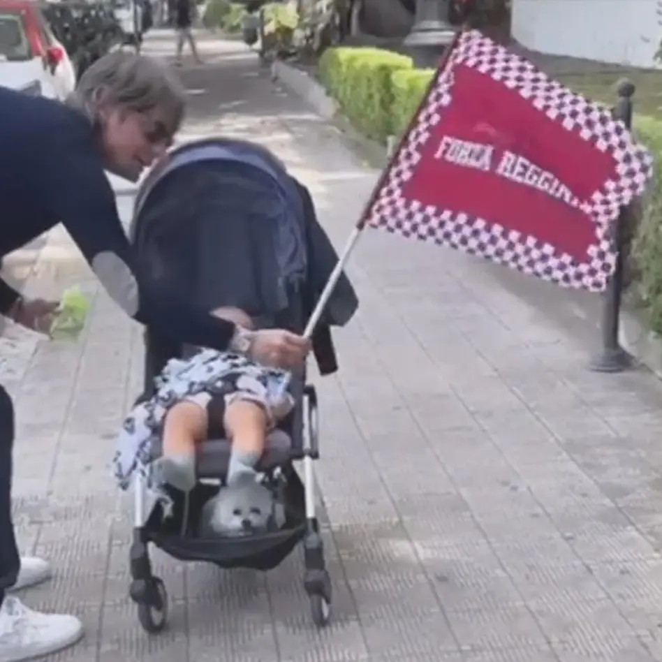 Reggina, Inzaghi “festeggia” la vittoria del derby con una passeggiata sul Lungomare