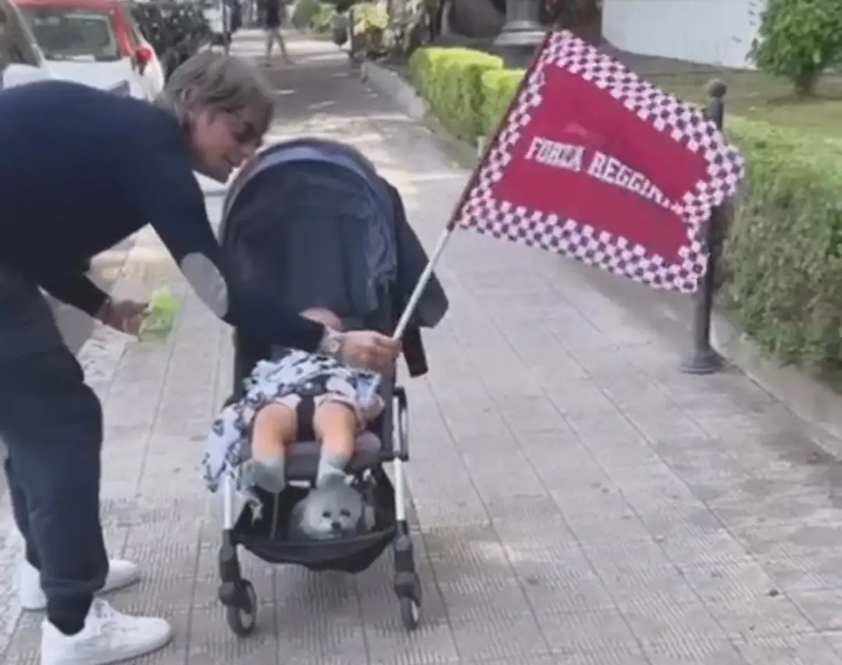 Reggina, Inzaghi “festeggia” la vittoria del derby con una passeggiata sul Lungomare