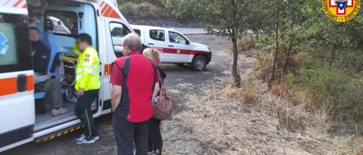 Messina, gli alpini soccorrono anziano colto da malore sul monte Crisimo