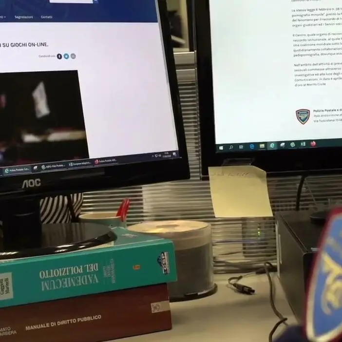 In possesso di migliaia di file pedopornografici: tre arresti e due denunce tra Reggio e la Sicilia