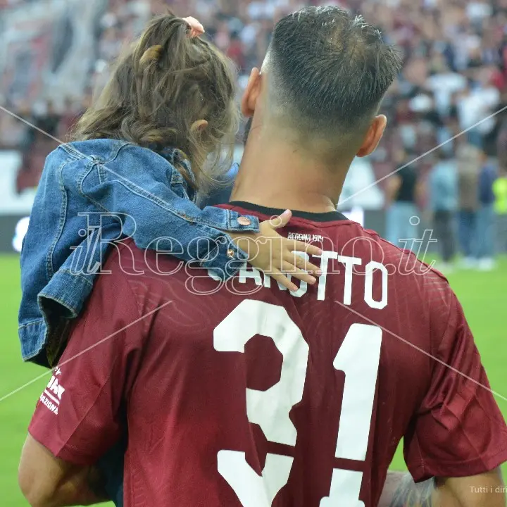 Reggina, l’addio di Canotto: «Stesse sensazioni di 13 anni fa»