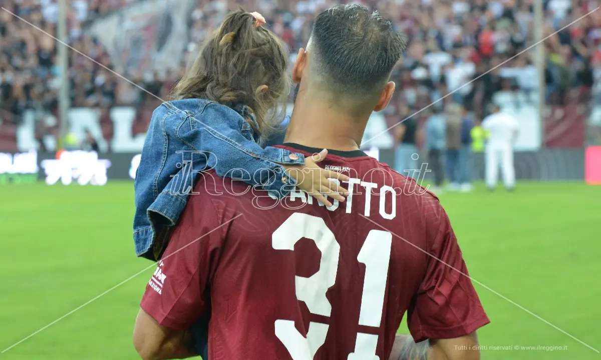 Reggina, l’addio di Canotto: «Stesse sensazioni di 13 anni fa»