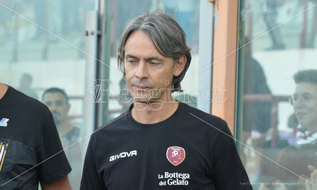 Reggina, Inzaghi: «Mercato? Vediamo dopo Ascoli, ma sono super contento»