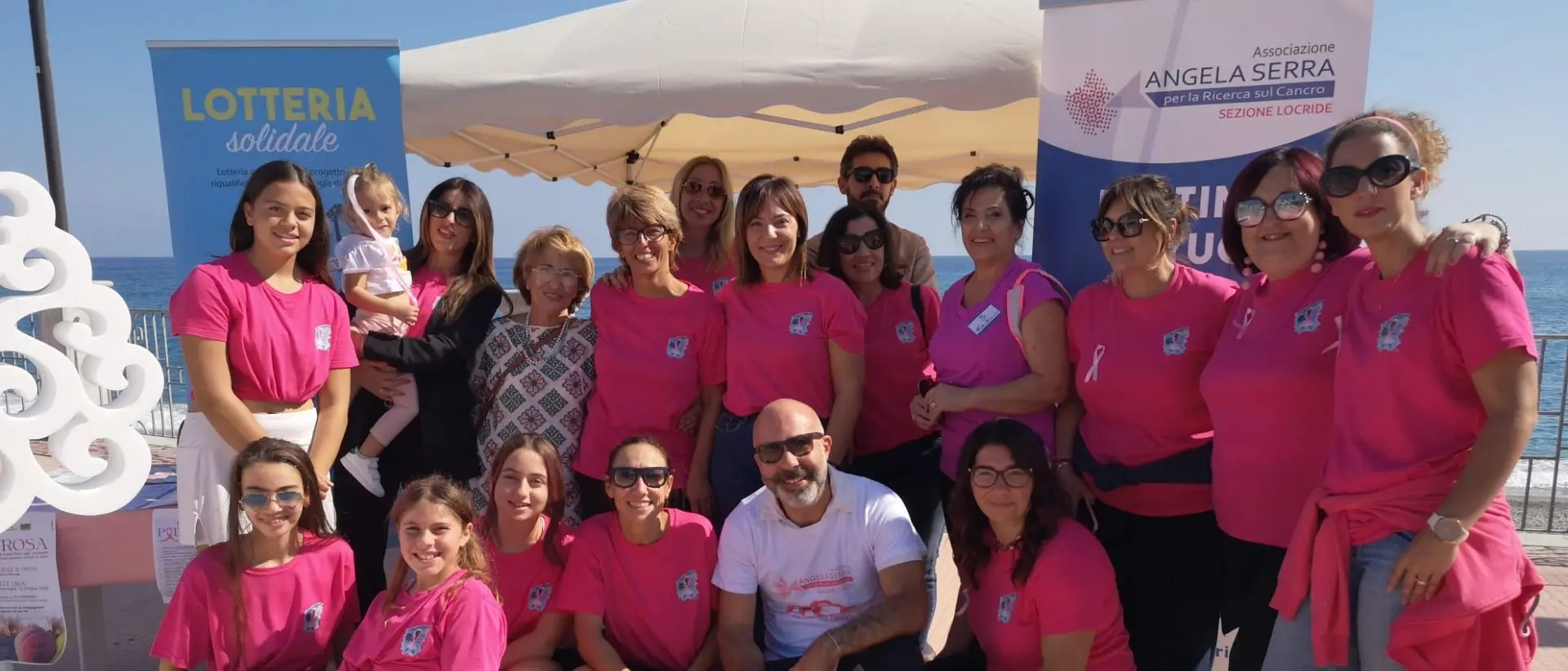 “Locri in rosa”, partita la giornata di eventi sul lungomare contro il tumore al seno