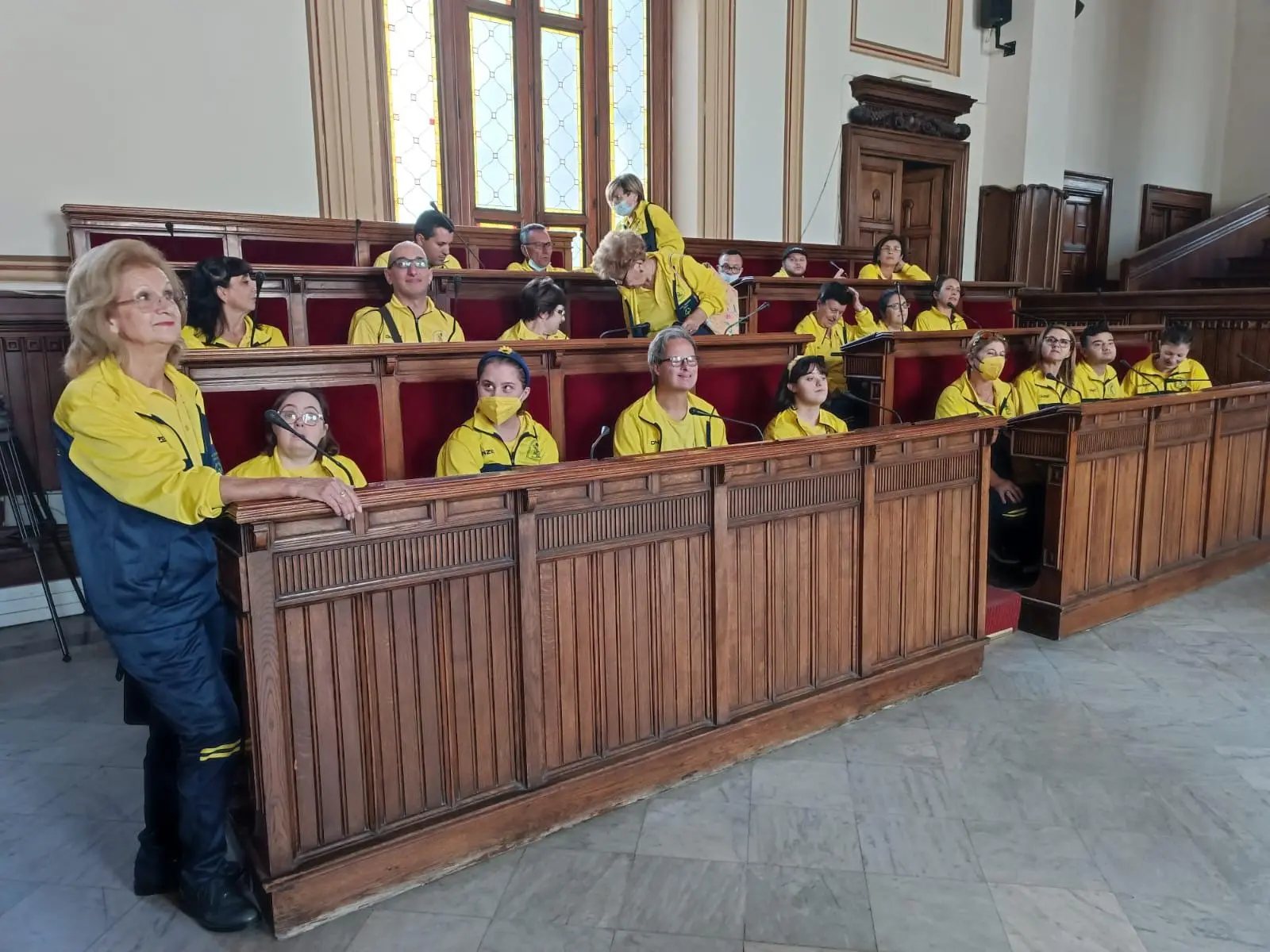 Reggio, i \"Girasoli della Locride\" illuminano Palazzo Alvaro e Palazzo San Giorgio