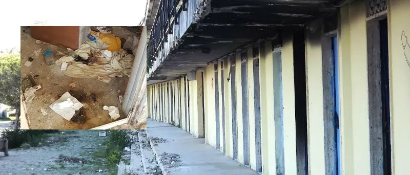 Reggio Calabria, escrementi nelle cabine del Lido comunale: per la bonifica servono 45mila euro