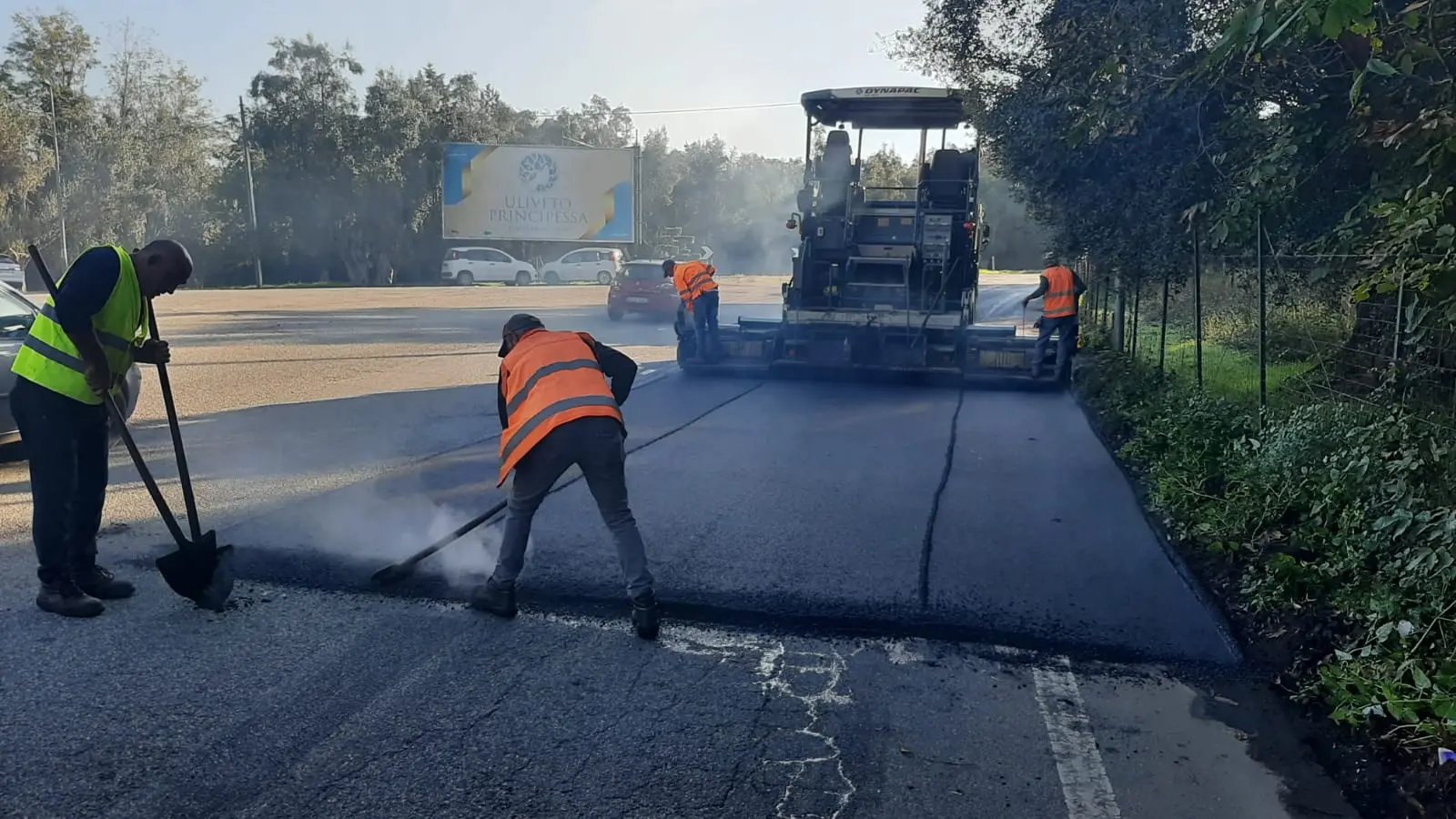 Lavori sulla Sp1, tre chilometri di nuovo asfalto tra Taurianova, Cittanova e Gerace