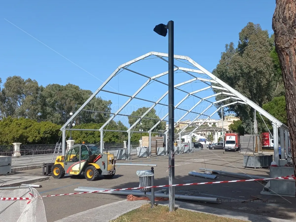 Lungomare di Reggio, in allestimento la mostra sul terremoto del 1908