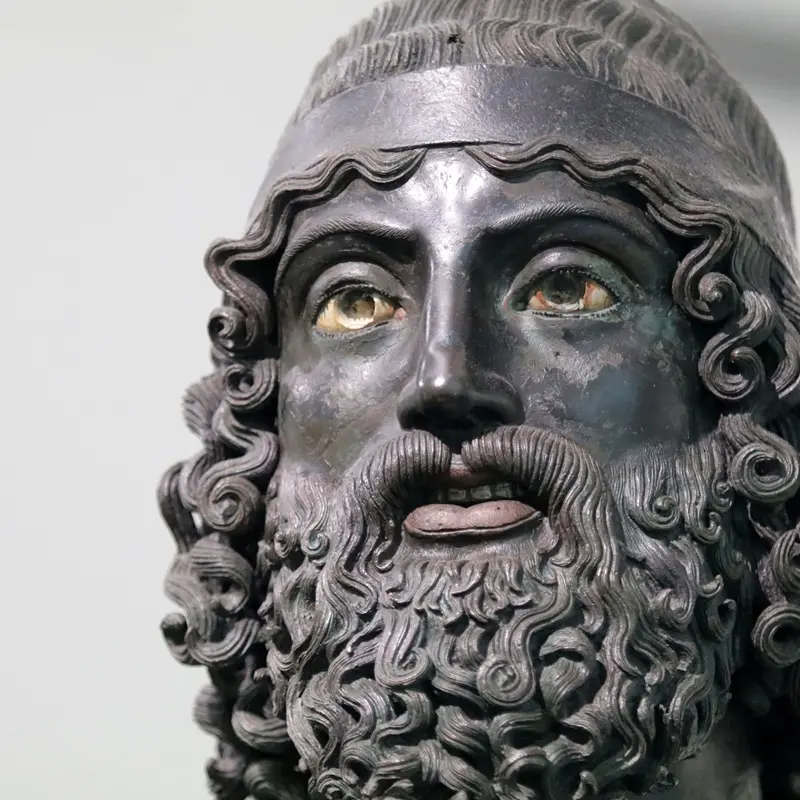 Reggio, il direttore del museo Carmelo Malacrino alla valle dei templi per parlare dei bronzi di Riace