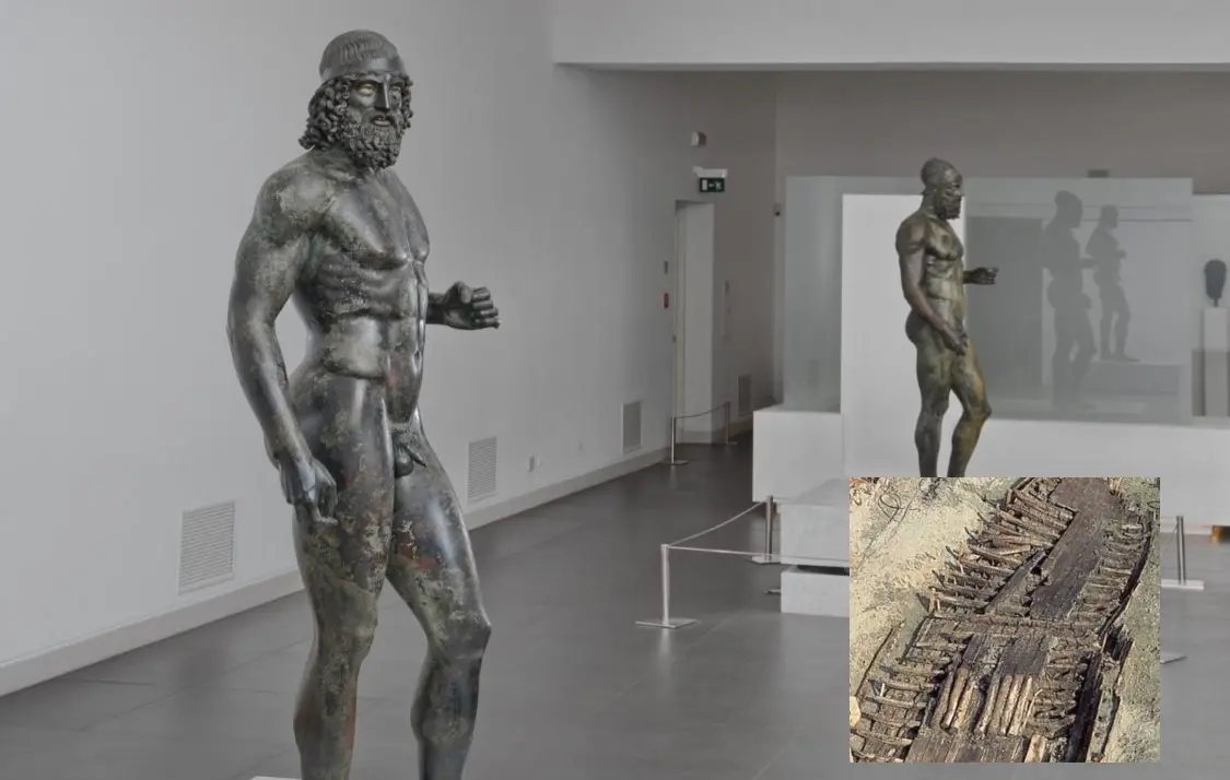 Bronzi di Riace, Arillotta: «La nave che li portava celata nella sabbia»