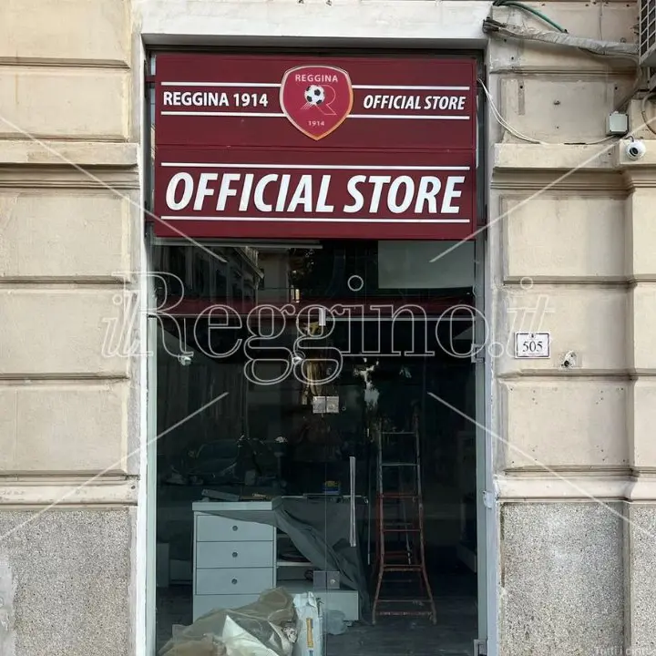Reggina, riecco lo store: data e ora dell’apertura