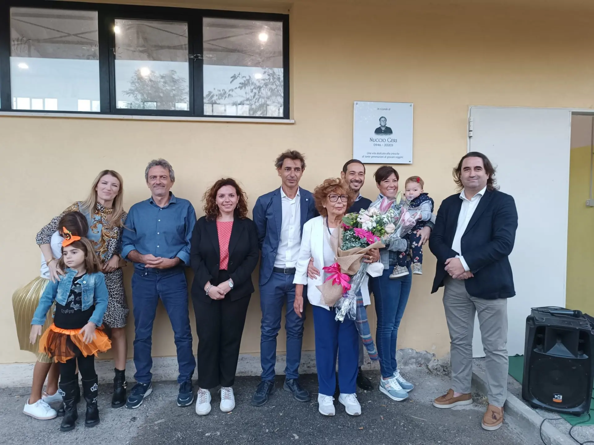 Alla palestra di Archi una targa ricorderà per sempre il coach del basket reggino Nuccio Geri