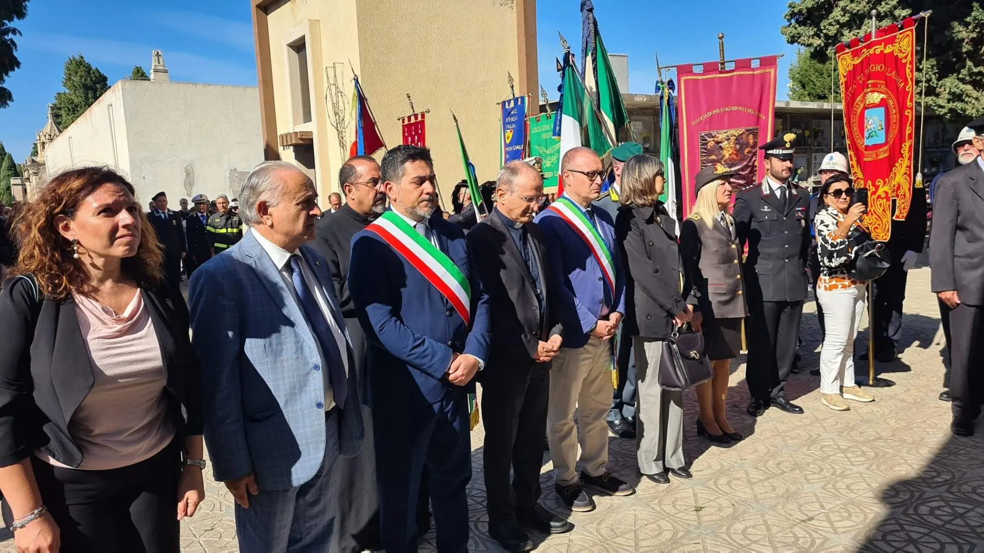 A Reggio Calabria la tradizionale cerimonia per la commemorazione dei defunti