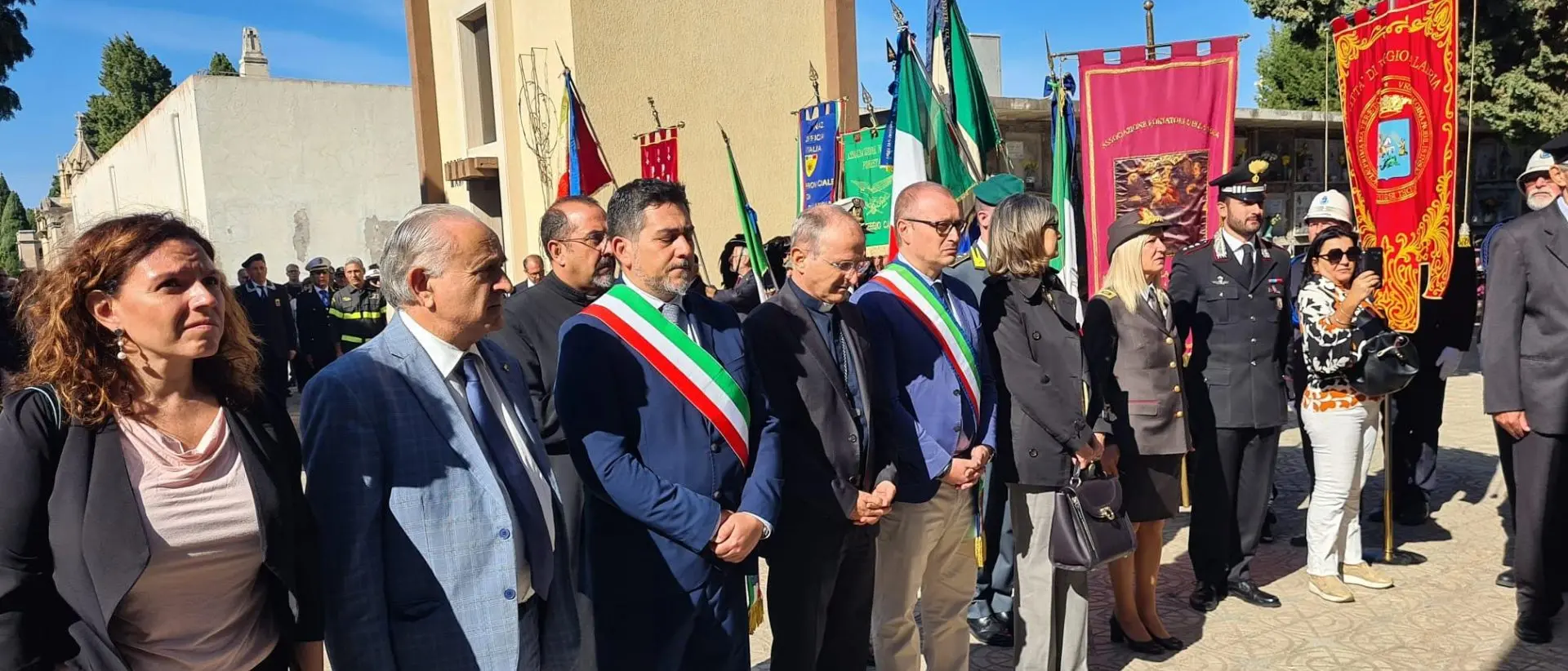 A Reggio Calabria la tradizionale cerimonia per la commemorazione dei defunti
