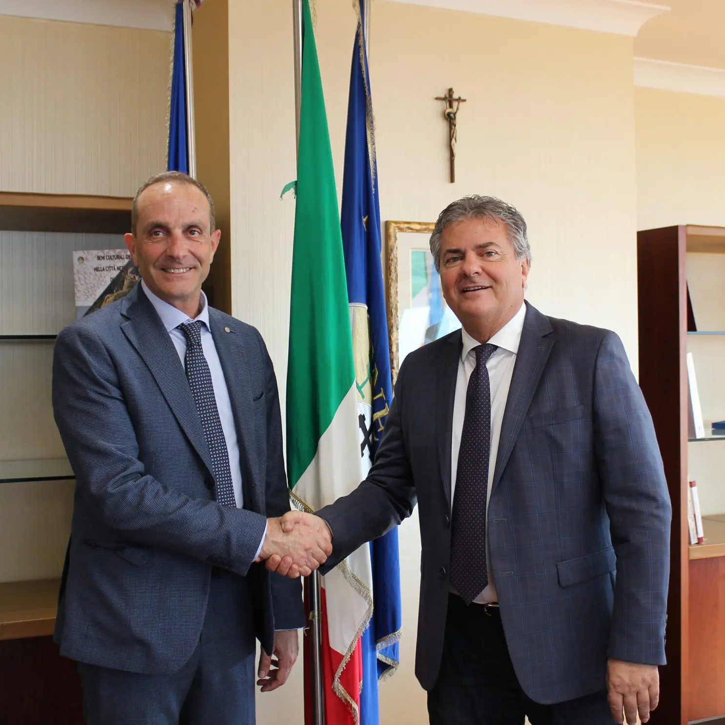 Università Mediterranea, il rettore Zimbalatti incontra Mancuso: prove di sinergia tra istituzioni