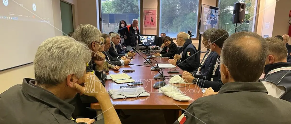 Sisma dello Stretto, al Cedir la simulazione della direzione di comando e controllo - VIDEO