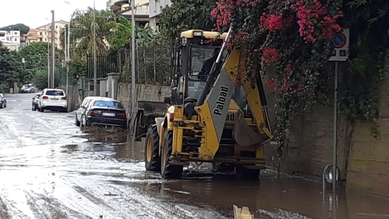 Maltempo, una bomba d'acqua ha colpito Campo Calabro