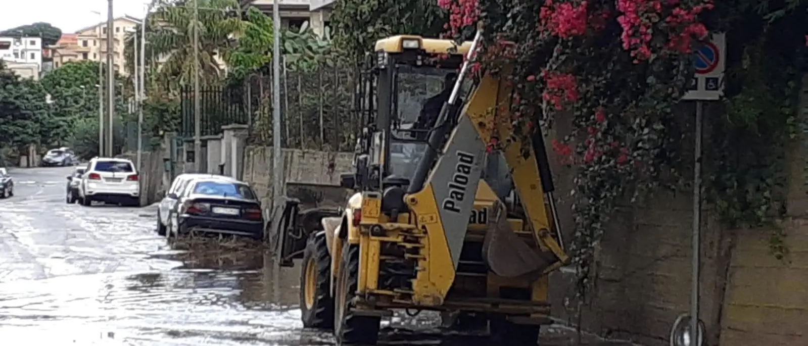 Maltempo, una bomba d'acqua ha colpito Campo Calabro