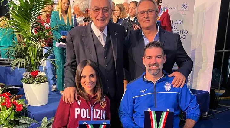 Sport e disabilità, Enza Petrilli premiata con il Collare d'Oro