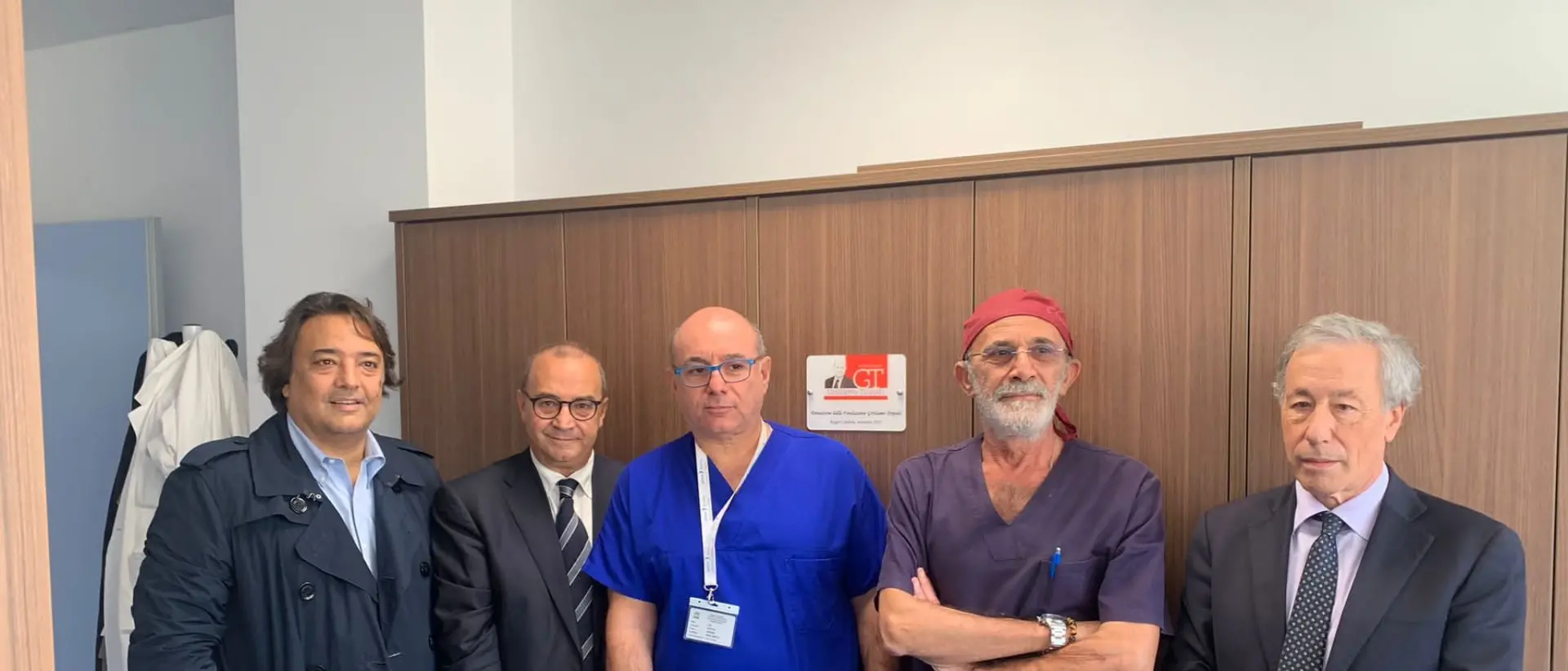 La fondazione Girolamo Tripodi continua con le donazioni: oggi al centro trapianti del Gom