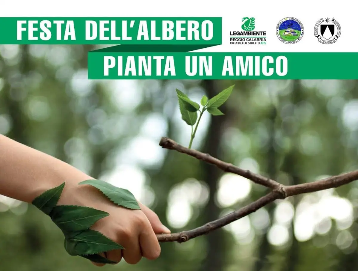 Anche a Reggio Calabria la Festa dell'albero di Legambiente