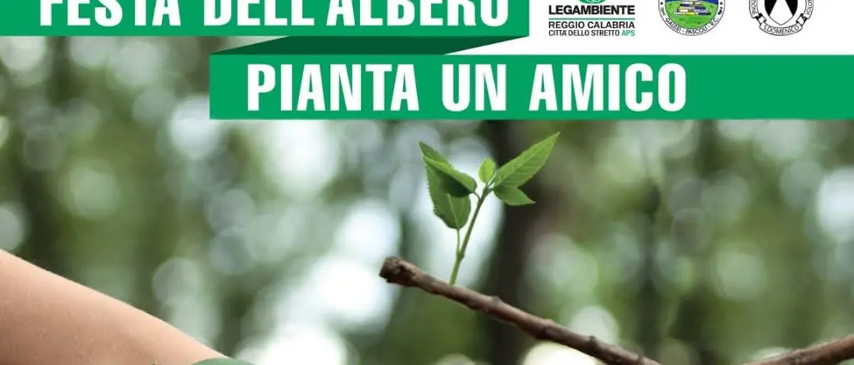 Anche a Reggio Calabria la Festa dell'albero di Legambiente