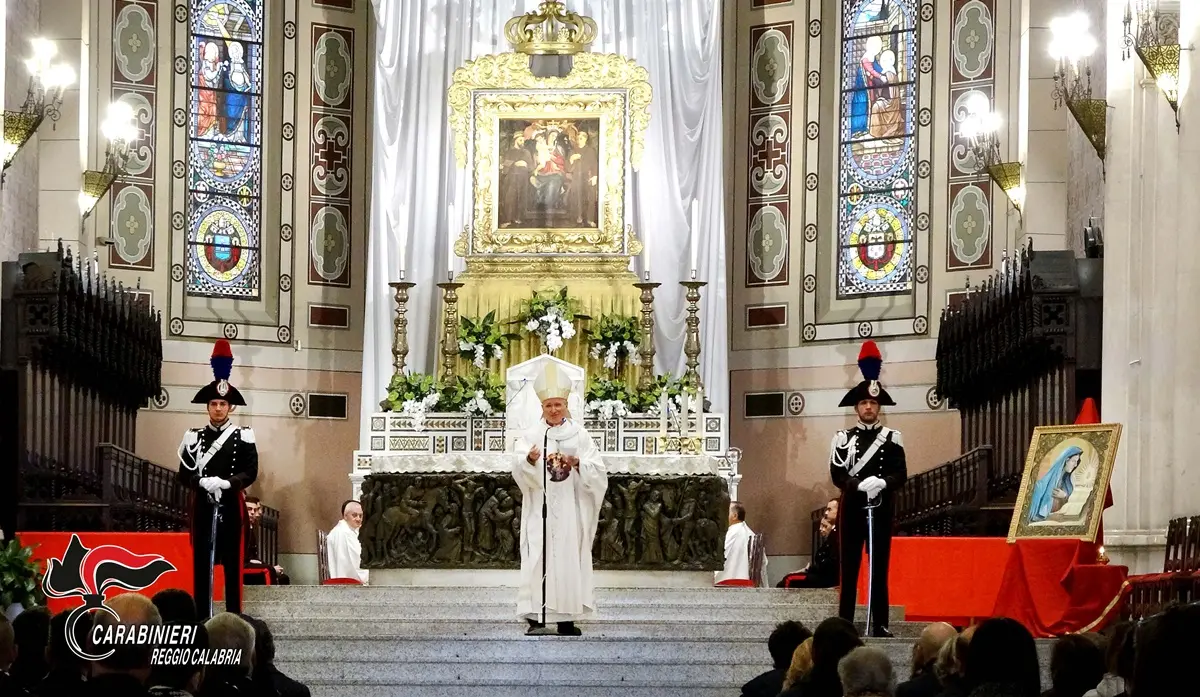 Reggio, i carabinieri hanno celebrato oggi la loro santa patrona Virgo Fidelis
